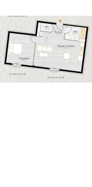 Appartement à louer 2 pièces 49.04m² - Photo 2