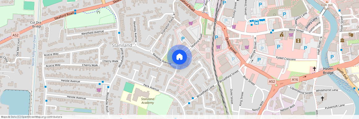 St Botolph`s Crescent, Boston