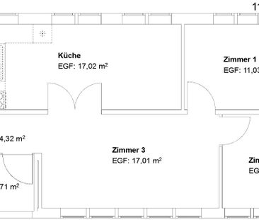 Moderne 3 ZKB mit Loggia! - Photo 2
