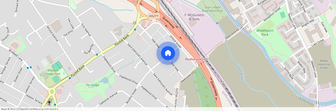 Vale View, Porthill, Newcastle, Staffs