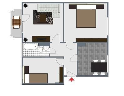 Hier lässt es sich Wohnen! Helle 3-Zimmer-Wohnung mit Balkon ins Grüne! - Foto 1
