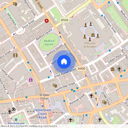Bedford Avenue, Bloomsbury, WC1B