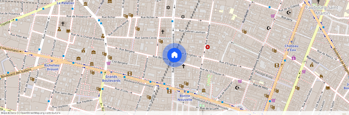 Building Rue du Faubourg Poissonnière - checkmyguest - 1350511, Rue du Faubourg Poissonnière, Paris