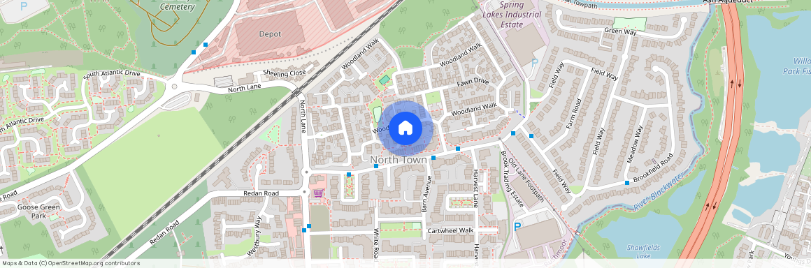 Fox Court, Aldershot GU12