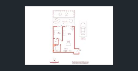 Stylish one-bedroom with private courtyard - Photo 2