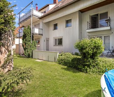 exklusive 1-Zimmer DG-Wohnung mit Terasse, Badewanne und Kamin! - Foto 1