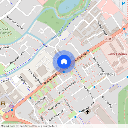 Barton Mill Road, Canterbury, Kent, CT1