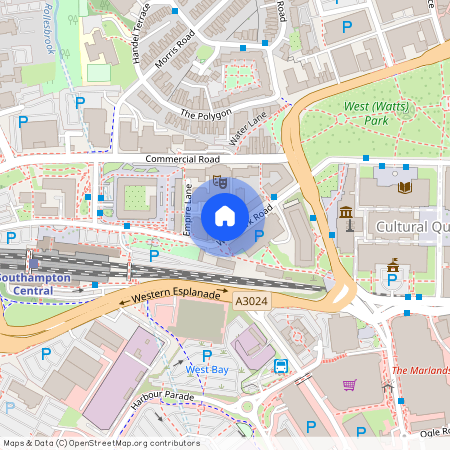 Flat 72, Empire View 30 West Park Road, Southampton