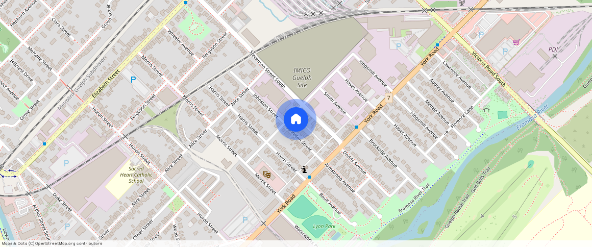 ** Johnston Street, Guelph, ON, Canada