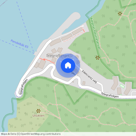 Semaforvägen, Saltsjö-Boo