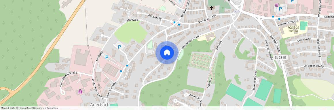 Kubinstraße, 94036 Kr. Passau - Passau