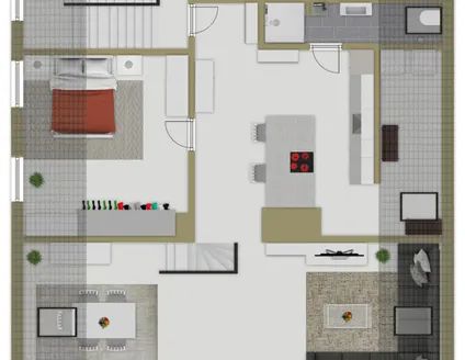 Altbaucharme trifft Komfort – Dachgeschosswohnung mit Klimaanlage - Foto 1