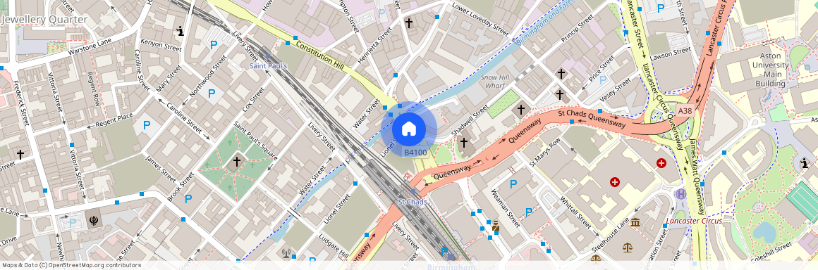 Old Snow Hill, Birmingham B4