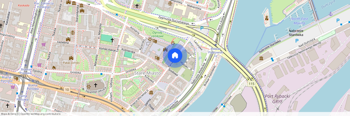 ul. Panieńska, Stare Miasto, Śródmieście, Szczecin, zachodniopomorskie