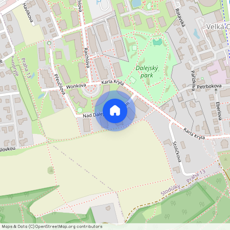 Nad Dalejským údolím, Praha 5 - Stodůlky