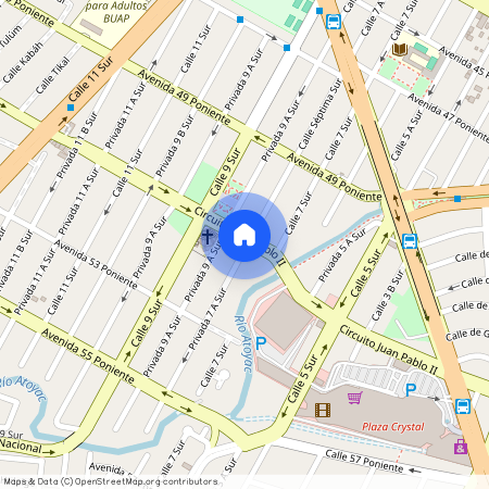 Privada 7 A Sur 5101, 72240 Puebla City, PUE, Mexico