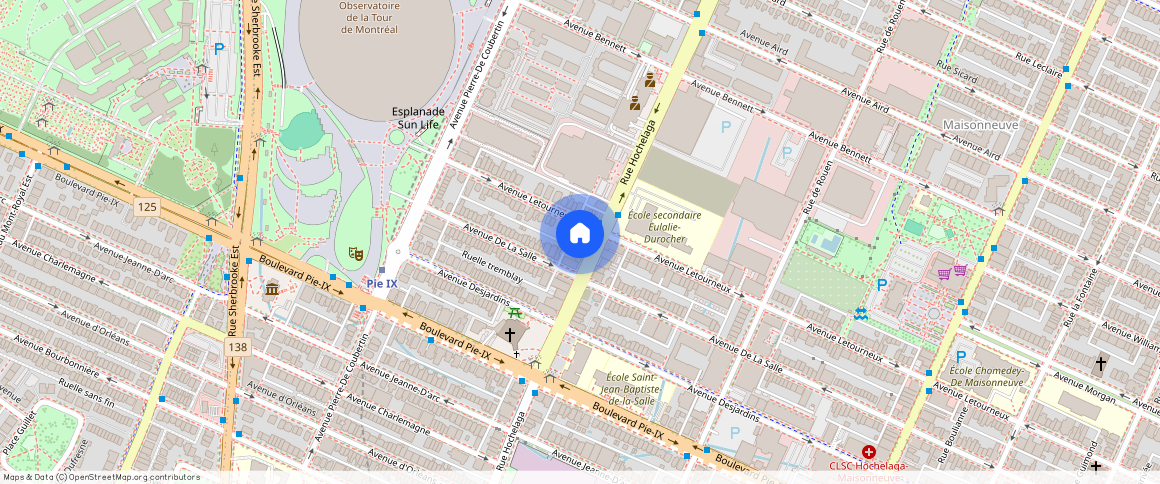 ** Rue Hochelaga, Mercier-Hochelaga-Maisonneuve, Mercier-Hochelaga-Maisonneuve, Ile de Montréal, H1V 1C1