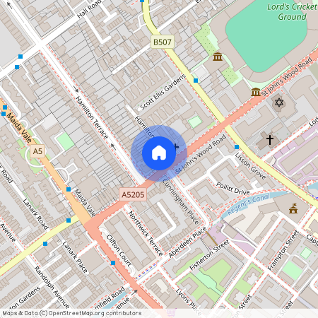 St Johns Wood Road, NW8, London