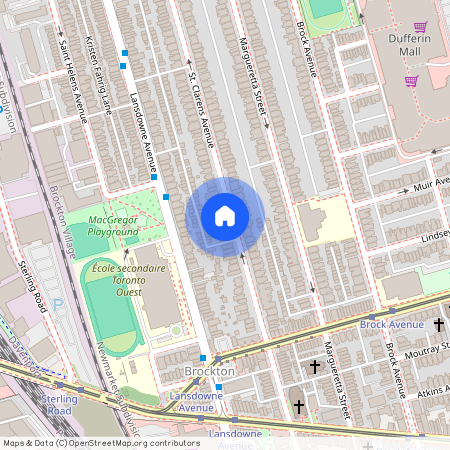 238 Saint Clarens Avenue Unit# Main, Toronto