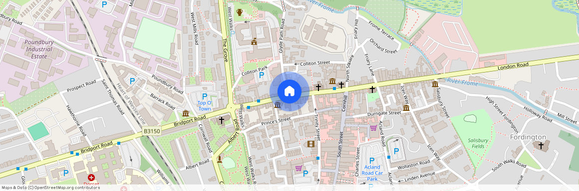 Stratton House, High West Street, Dorchester, DT1