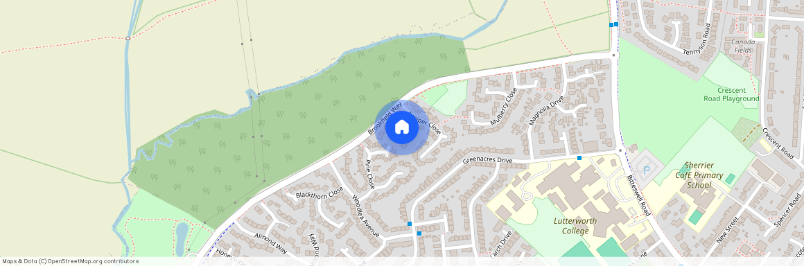 Juniper Close, Lutterworth