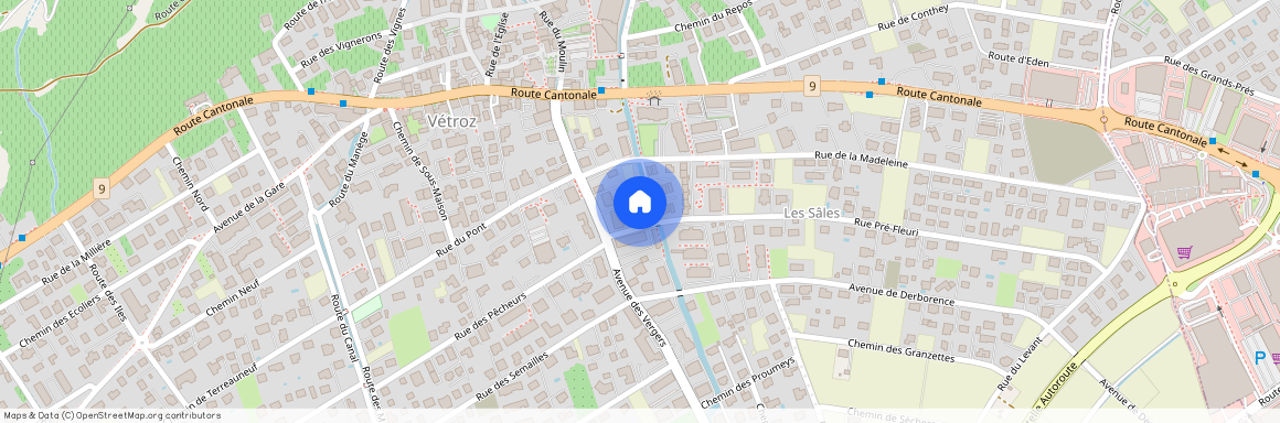 1963, Vétroz, Rue Pré-Fleuri, 60