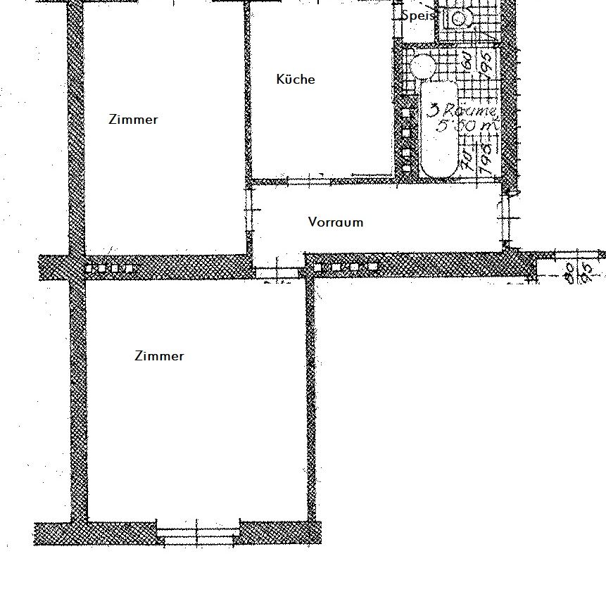 Schöne 2-Zimmer-Wohnung mit Küche zu vermieten - Photo 2