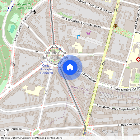 Avenue Everard, 19, 1190, Forest