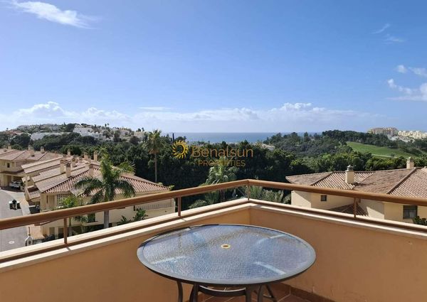LONG TERM RENTAL FROM 1.9.25 SPACIOUS APARTMENT WITH SEA VIEWS IN TORREQUEBRADA (BENALMADENA)