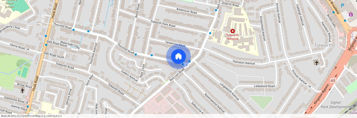 187 Thornhill Road, KT6 7TG, Surbiton