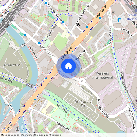 Rick Roberts Way, Stratford, London, Greater London, E15