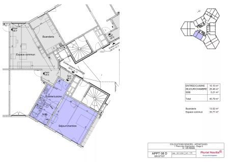 Location appartement T1 40.49m² à Reims (51100) - Photo 5