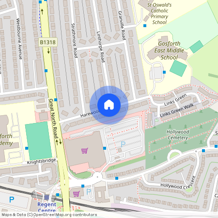 Harewood Road, Gosforth, Newcastle upon Tyne, Tyne and Wear, NE3 5JT