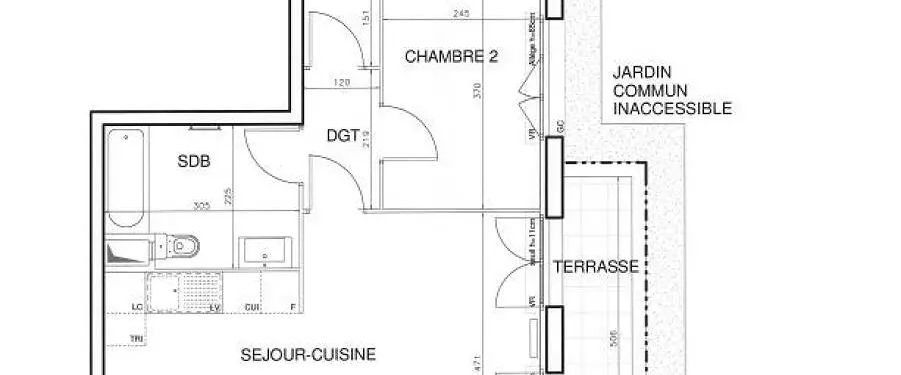 location Appartement T4 DE 78.3m² À BOBIGNY - Photo 1