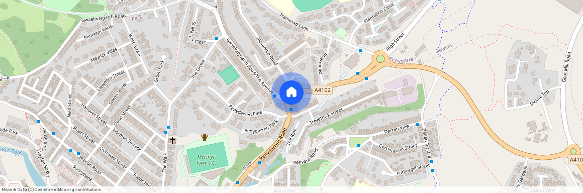 Merthyr Tydfil, CF47