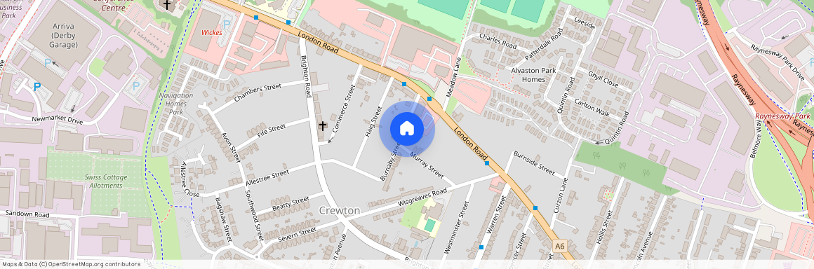 Room 2, Burnaby Street, Alvaston, Derby