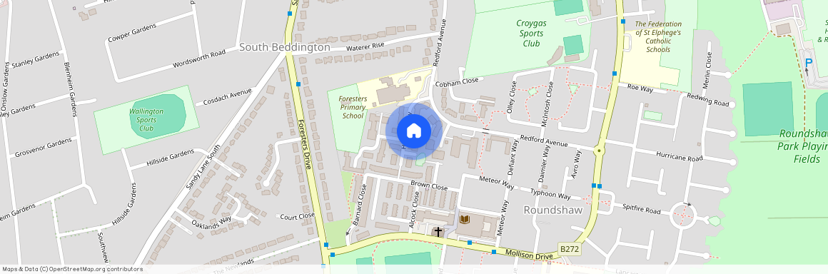 Hengist Way, Wallington SM6