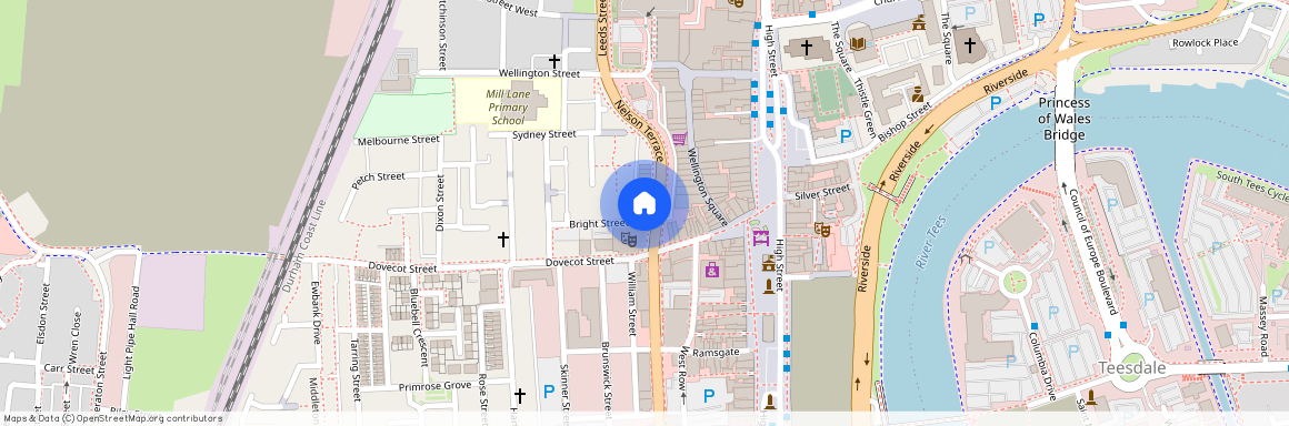 Nelson Terrace, Stockton-on-Tees, Stockton-on-Tees, Durham, TS18 1NJ