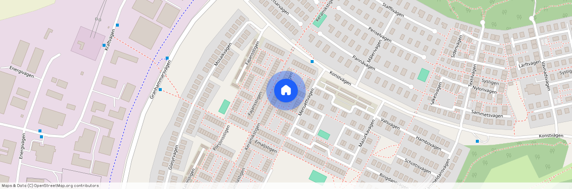 Polkettstigen, Upplands-Bro