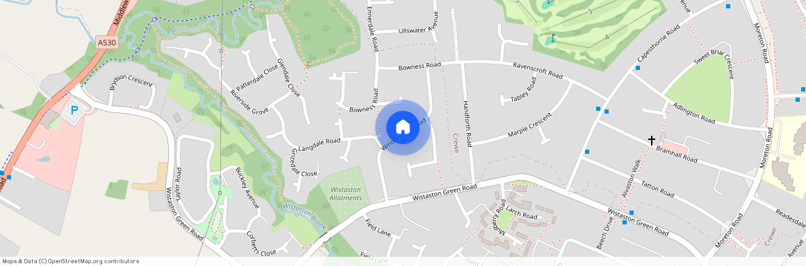 Windermere Road, Wistaston, Crewe