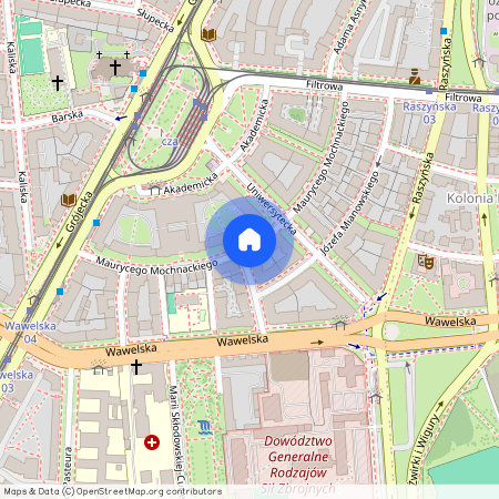 ul. Maurycego Mochnackiego, Stara Ochota, Ochota, Warszawa, mazowieckie