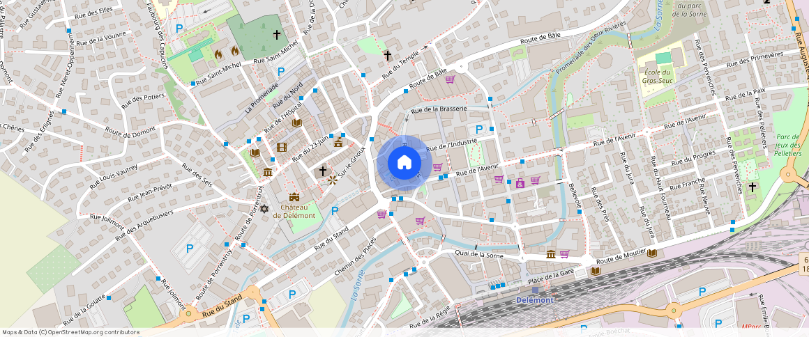 Rue des Bâts **, Delémont