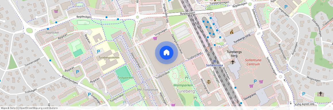 Tusbystråket 10A, Tureberg