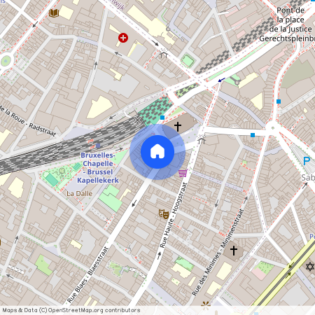 Rue Blaes - Blaesstraat, 1, 1000, Bruxelles