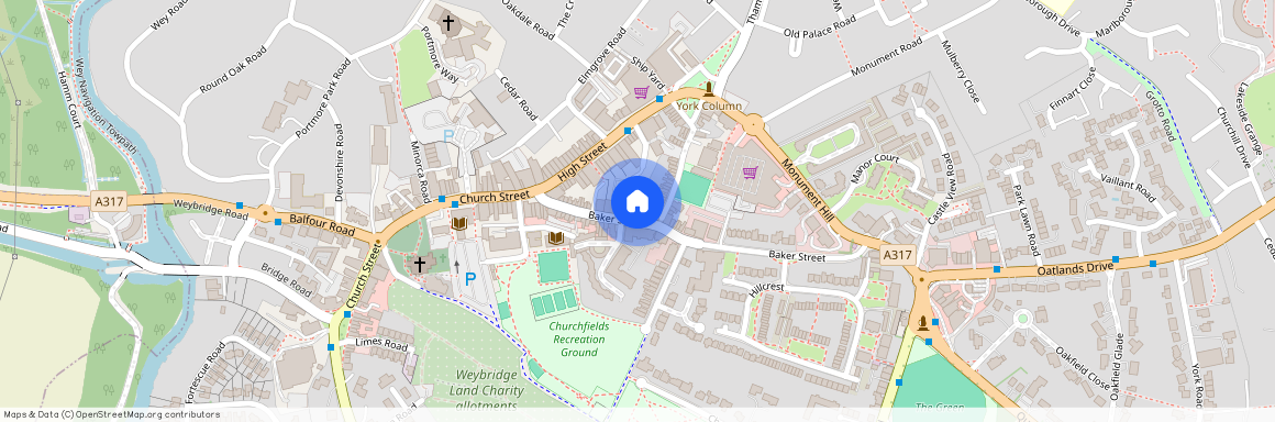 Baker Street, Weybridge, KT13