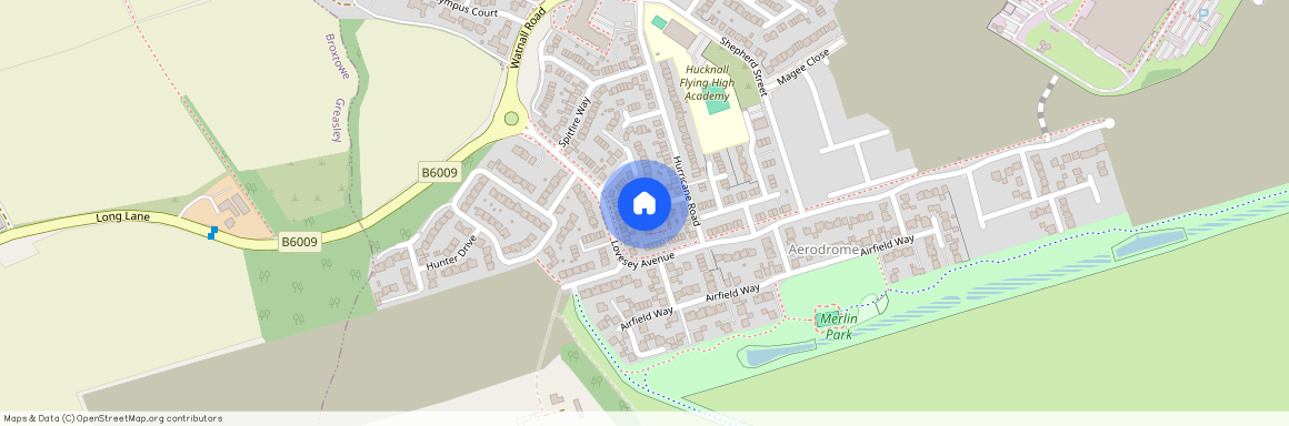 Mosquito Grove, Hucknall, Nottingham, Nottinghamshire, NG15 6WS