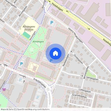 Almhög, Malmö, Skåne, Nydalavägen 3 F