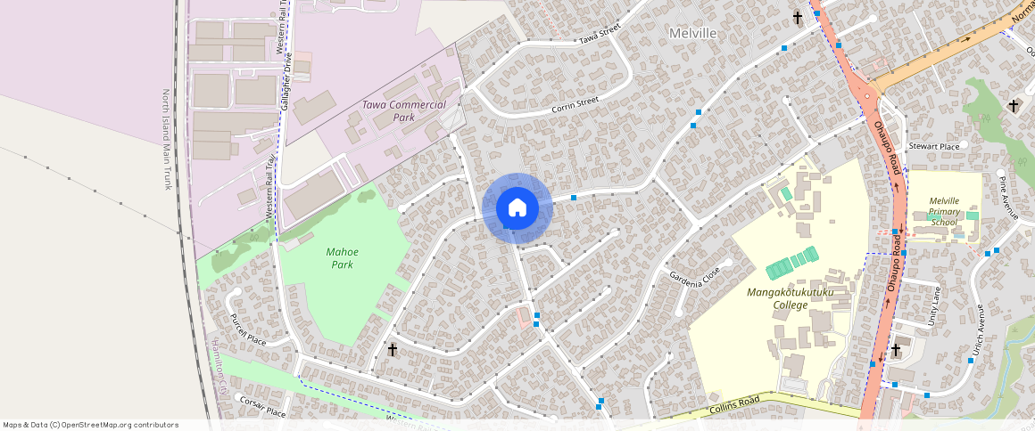 ** Mahoe Street, Melville, Hamilton City