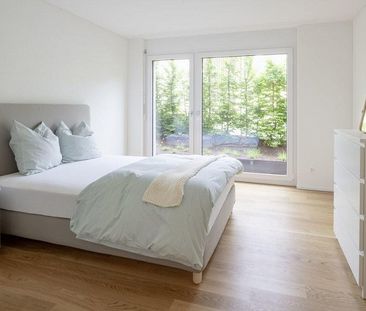 moderne 3,5-Zimmer-Wohnung mit Gartensitzplatz - Foto 3