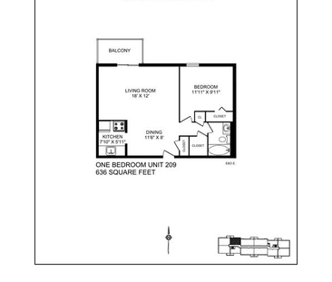 1 Bedroom - Photo 3